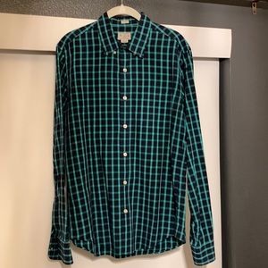 J. Crew men’s button down shirt. Size medium.